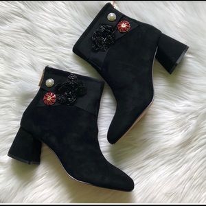 Nanette Nanette Lepore Black Suede River Bootie